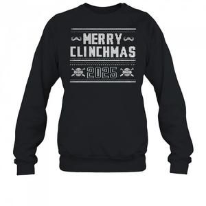 Cincinnati Reds Merry Clinchmas 2025 Baseball  Sweatshirt